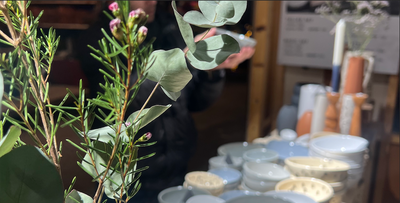 Vaisselle Atelier Agave au marché aux étoiles de Berne