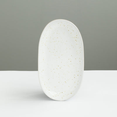 Assiette ovale 22cm Serra