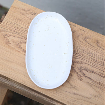 Assiette ovale 22cm Serra