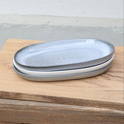Assiette ovale 22cm Serra