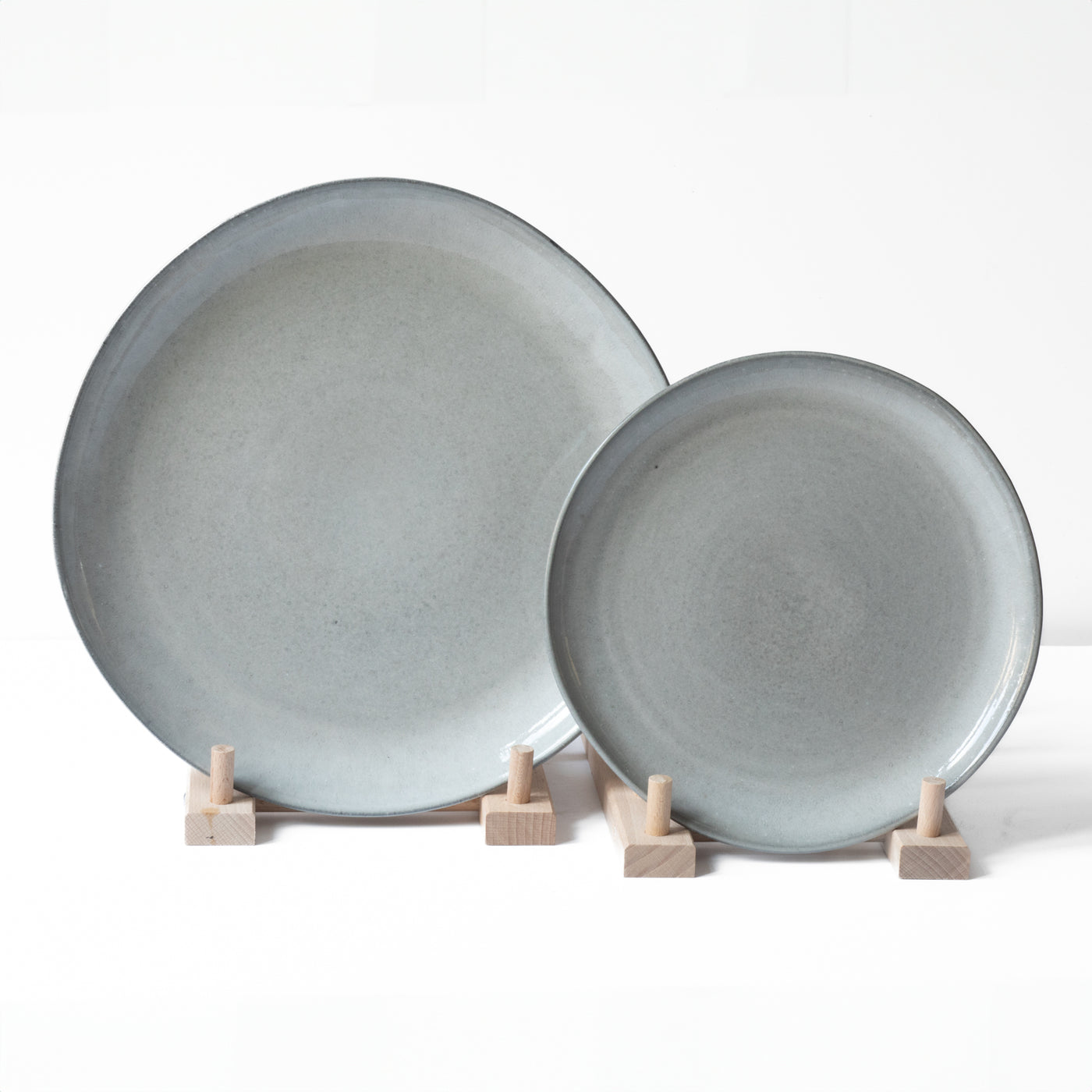 Set d'assiettes Midnight Grey 8 pièces