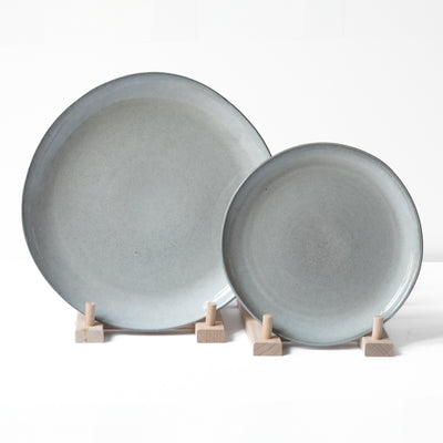 Set d'assiettes Midnight Grey 8 pièces