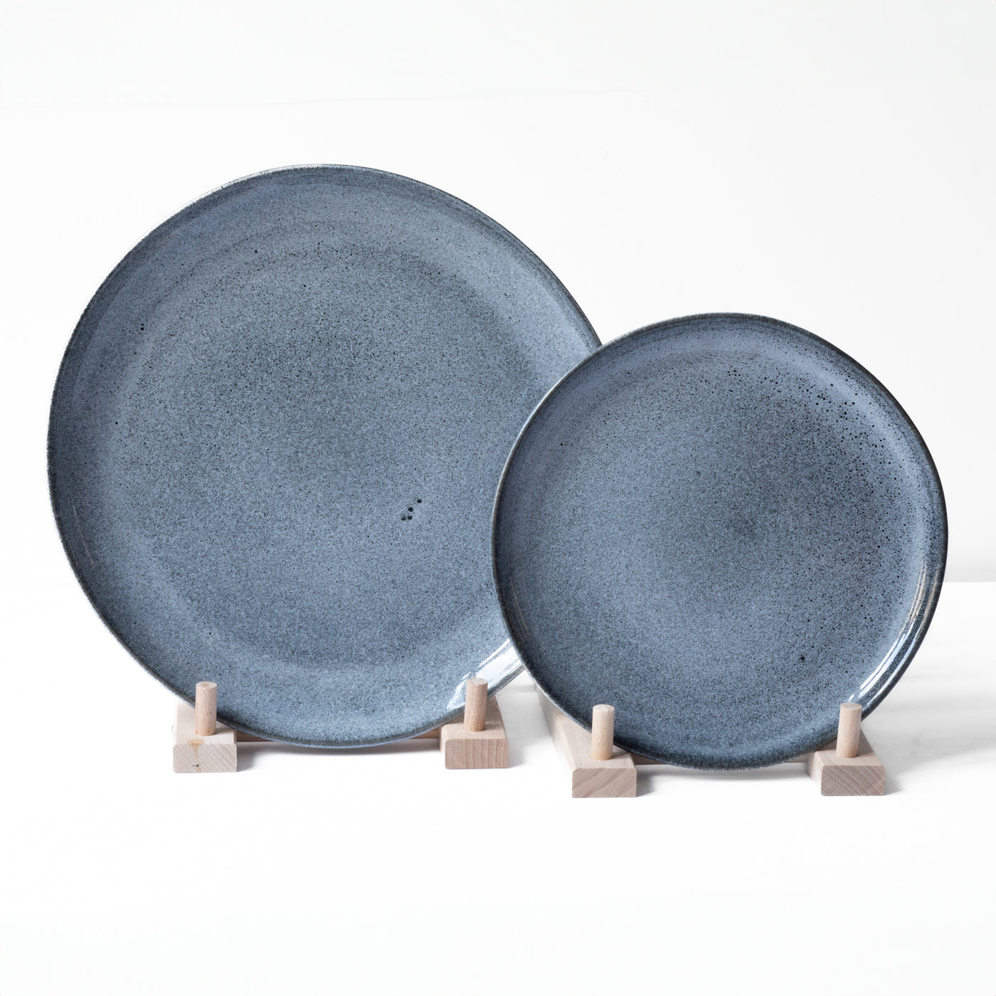 Set d'assiettes Blue Sand 8 pièces