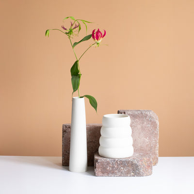 Vase "Donuts" Beige