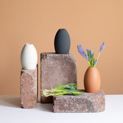 Vase "Egg" Beige