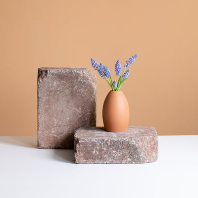 Vase "Egg" Terracotta