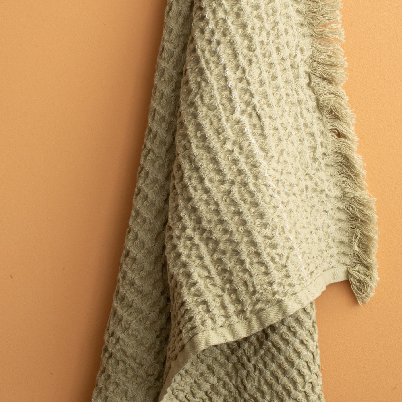 Serviette de toilette Waffle Olive