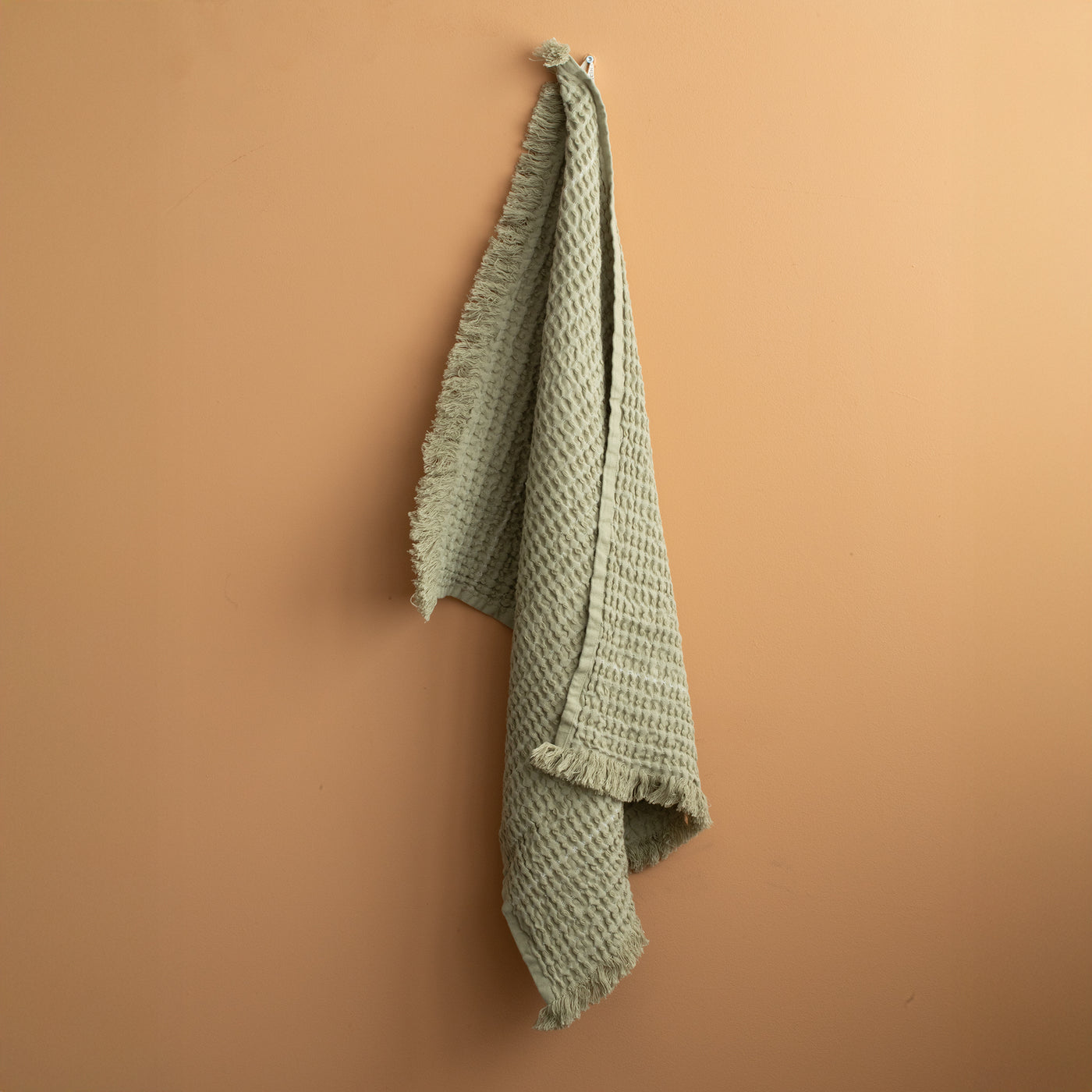 Serviette de toilette Waffle Olive