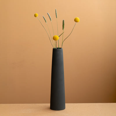 Vase "Chimney Large" Charcoal
