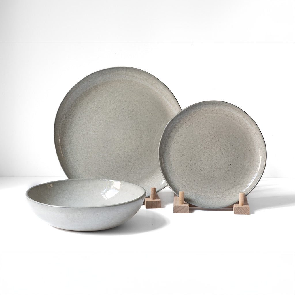 Set de vaisselle pour pâtes Midnight Grey 12 pièces