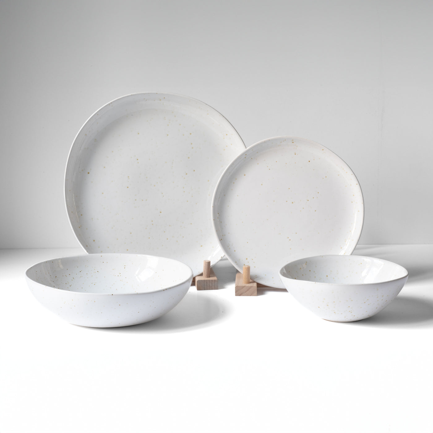 Set de vaisselle complet Serra 16 pièces