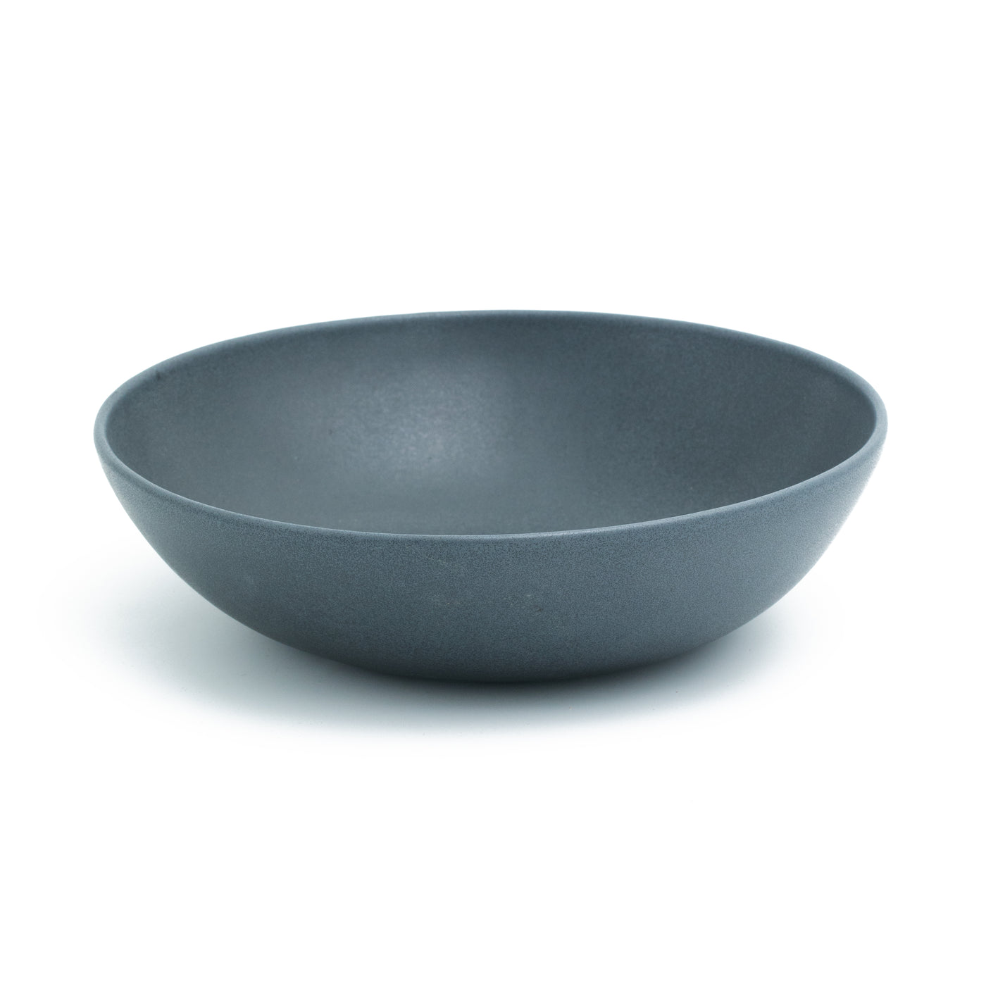 Grande assiette ronde pour pâtes Matte Black