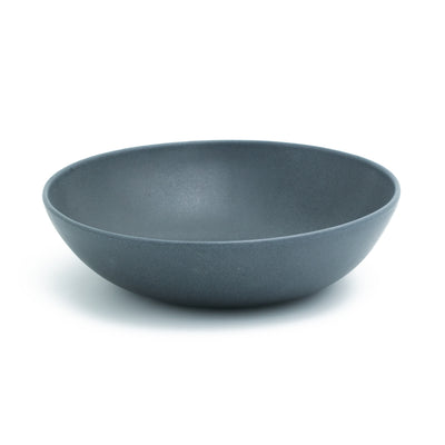 Grande assiette ronde pour pâtes Matte Black