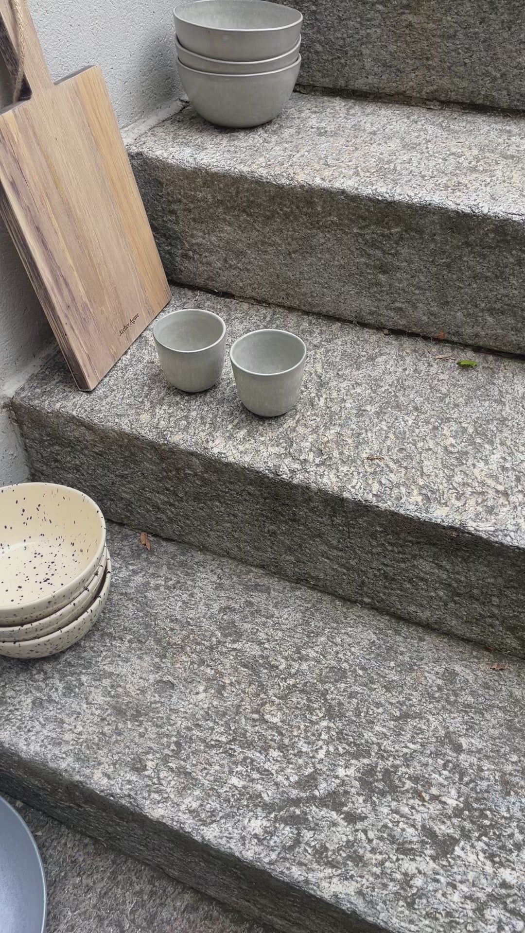 Tasse à cappuccino Midnight Grey